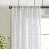 image:imageMartha Stewart White Lace Sheer Curtains  50 x 84 Set of 2 Rod Pocket Window Curtain Panels for Living Room CanterburyWhite