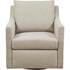 image:imageMartha Stewart Amber Swivel Chair for Living Room Barrel Style Bedroom Lounge Removable Foam Seat Cushion Upholstered Nursery Furniture Metal Base Fully Assembled 305 D x 30 W x 35 H Natural