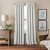 image:imageMartha Stewart Blackout Curtains 50 x 95 Set of 2  Light Blocking Window Curtain Panels for Bedroom Living Room  Sage GreenWhite