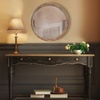 image:imageMartha Stewart Natural Rattan Round Wall Mirror for Wall Handwoven Frame Circle Wall Mirror Vanity Livingroom Entryway Bedroom Easy Hanging WallMounted Mirror  Natural Luna