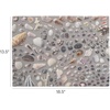 image:imageChilewich Seashell Placemats Set of 4  Woven Dining Table Mats  Reusable StainResistant IndoorOutdoor Tabletop Protection  14 x 19