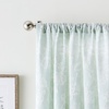 image:imageMartha Stewart Sage Green Curtains  50 x 95 Set of 2 LightFiltering Curtain Panels for Living Room White Floral Matelasse RainaSage Green