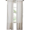 image:imageMartha Stewart White Curtains  Sage Green Embroidered Leaf  LightFiltering Curtain Panels for Living Room  50 x 95  Set of 2WhiteBeige Leaf