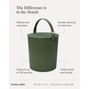 image:imageMartha Stewart x Hachiman Bucket  Extra Large  OliveBlack