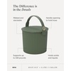 image:imageMartha Stewart x Hachiman Bucket  Extra Large  OliveNavy