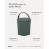 image:imageMartha Stewart x Hachiman Bucket  Extra Large  OliveRed