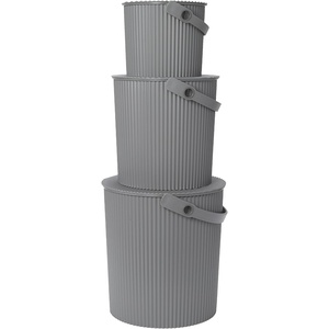 image:imageMartha Stewart x Hachiman Bucket  Extra Large  OliveNew Grey