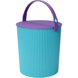 image:imageMartha Stewart x Hachiman Bucket  Extra Large  OliveTurquoise  Purple
