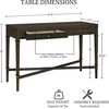 image:imageMartha Stewart Kena Coffee Lily Pond Collection Coastal Storage Fluted Drawers Solid Wood Legs Cottage Inspired Living Room Table 44 Wide Brown475