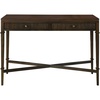 image:imageMartha Stewart Kena Coffee Lily Pond Collection Coastal Storage Fluted Drawers Solid Wood Legs Cottage Inspired Living Room Table 44 Wide Brown475