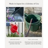 image:imageMartha by Martha Stewart Hachiman Watering Can Set of with Widened Spout  Includes Small and Large Plant Watering Can for Indoor and Outdoor Plants HandsFree Filling OliveRed