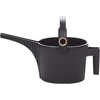 image:imageMartha by Martha Stewart Hachiman Watering Can Set of with Widened Spout  Includes Small and Large Plant Watering Can for Indoor and Outdoor Plants HandsFree Filling OliveBlack