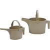 image:imageMartha by Martha Stewart Hachiman Watering Can Set of with Widened Spout  Includes Small and Large Plant Watering Can for Indoor and Outdoor Plants HandsFree Filling OliveOlive