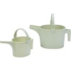 image:imageMartha by Martha Stewart Hachiman Watering Can Set of with Widened Spout  Includes Small and Large Plant Watering Can for Indoor and Outdoor Plants HandsFree Filling OliveSage