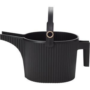 image:imageMartha by Martha Stewart Hachiman Watering Can Set of with Widened Spout  Includes Small and Large Plant Watering Can for Indoor and Outdoor Plants HandsFree Filling OliveBlack