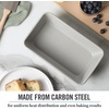 image:imageMartha Stewart Gallen 9 Inch Nonstick Carbon Steel Loaf Pan  Champagne Durable Bakeware for Even Baking and Easy ReleaseCool Gray