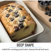 image:imageMartha Stewart Gallen 9 Inch Nonstick Carbon Steel Loaf Pan  Champagne Durable Bakeware for Even Baking and Easy ReleaseCool Gray