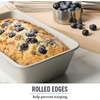 image:imageMartha Stewart Gallen 9 Inch Nonstick Carbon Steel Loaf Pan  Champagne Durable Bakeware for Even Baking and Easy ReleaseCool Gray
