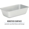 image:imageMartha Stewart Gallen 9 Inch Nonstick Carbon Steel Loaf Pan  Champagne Durable Bakeware for Even Baking and Easy ReleaseSilver