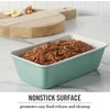 image:imageMartha Stewart Gallen 9 Inch Nonstick Carbon Steel Loaf Pan  Champagne Durable Bakeware for Even Baking and Easy ReleaseTeal