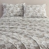 image:imageMartha Stewart  Full Sheet Set with Fitted Sheet amp Pillowcases Cotton Percale Bedding with a Smooth Feel Deep Pocket Gingham BrownAmelie Brown