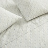 image:imageMartha Stewart  Full Sheet Set with Fitted Sheet amp Pillowcases Cotton Percale Bedding with a Smooth Feel Deep Pocket Gingham BrownCosta Blue