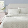 image:imageMartha Stewart  Full Sheet Set with Fitted Sheet amp Pillowcases Cotton Percale Bedding with a Smooth Feel Deep Pocket Gingham BrownCosta Blue