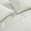 image:imageMartha Stewart  Full Sheet Set with Fitted Sheet amp Pillowcases Cotton Percale Bedding with a Smooth Feel Deep Pocket Gingham BrownCosta Blue