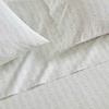 image:imageMartha Stewart  Full Sheet Set with Fitted Sheet amp Pillowcases Cotton Percale Bedding with a Smooth Feel Deep Pocket Gingham BrownDitsy Vine Green