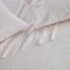 image:imageMartha Stewart  Full Sheet Set with Fitted Sheet amp Pillowcases Cotton Percale Bedding with a Smooth Feel Deep Pocket Gingham BrownDitsy Vine Pink