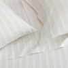 image:imageMartha Stewart  Full Sheet Set with Fitted Sheet amp Pillowcases Cotton Percale Bedding with a Smooth Feel Deep Pocket Gingham BrownFrancesca Stripe Beige