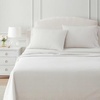 image:imageMartha Stewart  Full Sheet Set with Fitted Sheet amp Pillowcases Cotton Percale Bedding with a Smooth Feel Deep Pocket Gingham BrownGingham Beige