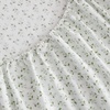 image:imageMartha Stewart  Full Sheet Set with Fitted Sheet amp Pillowcases Cotton Percale Bedding with a Smooth Feel Deep Pocket Gingham BrownKennedy Floral Green