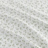 image:imageMartha Stewart  Full Sheet Set with Fitted Sheet amp Pillowcases Cotton Percale Bedding with a Smooth Feel Deep Pocket Gingham BrownKennedy Floral Green