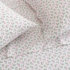 image:imageMartha Stewart  Full Sheet Set with Fitted Sheet amp Pillowcases Cotton Percale Bedding with a Smooth Feel Deep Pocket Gingham BrownKennedy Floral Pink
