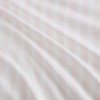 image:imageMartha Stewart  Full Sheet Set with Fitted Sheet amp Pillowcases Cotton Percale Bedding with a Smooth Feel Deep Pocket Gingham BrownLeaf Stripe Pink