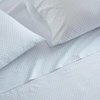 image:imageMartha Stewart  Full Sheet Set with Fitted Sheet amp Pillowcases Cotton Percale Bedding with a Smooth Feel Deep Pocket Gingham BrownPolka Dot Blue