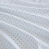 image:imageMartha Stewart  Full Sheet Set with Fitted Sheet amp Pillowcases Cotton Percale Bedding with a Smooth Feel Deep Pocket Gingham BrownPolka Dot Blue