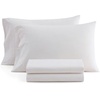 image:imageMartha Stewart  Full Sheet Set with Fitted Sheet amp Pillowcases Cotton Percale Bedding with a Smooth Feel Deep Pocket Gingham BrownPolka Dot Pink