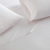 image:imageMartha Stewart  Full Sheet Set with Fitted Sheet amp Pillowcases Cotton Percale Bedding with a Smooth Feel Deep Pocket Gingham BrownPolka Dot Pink