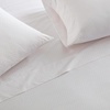 image:imageMartha Stewart  Full Sheet Set with Fitted Sheet amp Pillowcases Cotton Percale Bedding with a Smooth Feel Deep Pocket Gingham BrownPolka Dot Pink