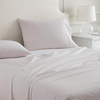 image:imageMartha Stewart  Full Sheet Set with Fitted Sheet amp Pillowcases Cotton Percale Bedding with a Smooth Feel Deep Pocket Gingham BrownPolka Dot Pink