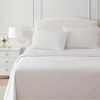 image:imageMartha Stewart  Full Sheet Set with Fitted Sheet amp Pillowcases Cotton Percale Bedding with a Smooth Feel Deep Pocket Gingham BrownPolka Dot Pink