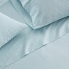 image:imageMartha Stewart  Full Sheet Set with Fitted Sheet amp Pillowcases Cotton Percale Bedding with a Smooth Feel Deep Pocket Gingham BrownSmall Gingham Blue