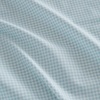 image:imageMartha Stewart  Full Sheet Set with Fitted Sheet amp Pillowcases Cotton Percale Bedding with a Smooth Feel Deep Pocket Gingham BrownSmall Gingham Blue
