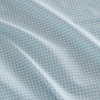 image:imageMartha Stewart  Full Sheet Set with Fitted Sheet amp Pillowcases Cotton Percale Bedding with a Smooth Feel Deep Pocket Gingham BrownSmall Gingham Blue