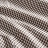 image:imageMartha Stewart  Full Sheet Set with Fitted Sheet amp Pillowcases Cotton Percale Bedding with a Smooth Feel Deep Pocket Gingham BrownSmall Gingham Brown