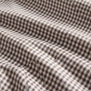 image:imageMartha Stewart  Full Sheet Set with Fitted Sheet amp Pillowcases Cotton Percale Bedding with a Smooth Feel Deep Pocket Gingham BrownSmall Gingham Brown