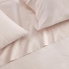 image:imageMartha Stewart  Full Sheet Set with Fitted Sheet amp Pillowcases Cotton Percale Bedding with a Smooth Feel Deep Pocket Gingham BrownSmall Gingham Pink