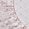image:imageMartha Stewart  Full Sheet Set with Fitted Sheet amp Pillowcases Soft Cotton Flannel Bedding Deep Pocket Ticking Stripe BlueHoliday Bows Red